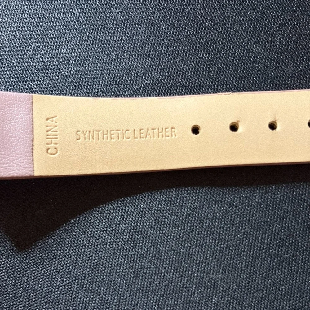 Jessica Simpson Watch Womens Pink Rose Gold Tone Crystal Accents JW0007RG
